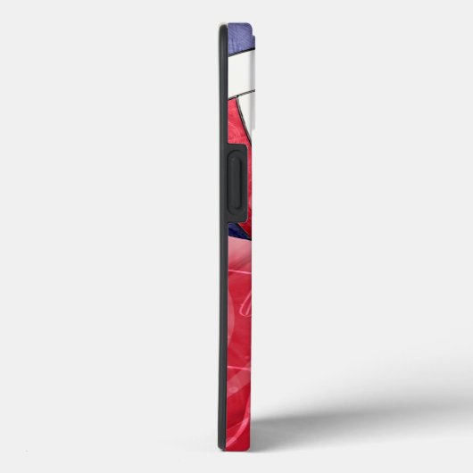 volleybal rode witte vrouwen Case-Mate iPhone case (Achterkant / Rechts)