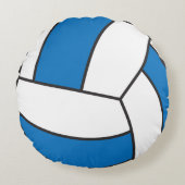 Volleybal Rond Kussen (Voorkant)