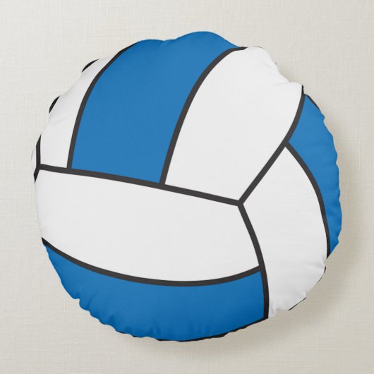 Volleybal Rond Kussen (Achterkant)