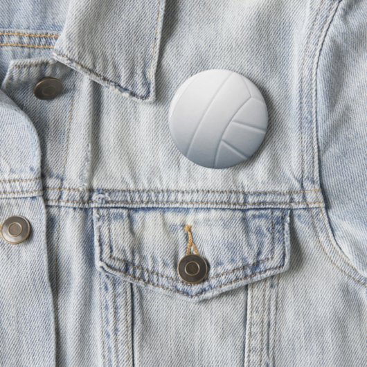 volleybal ronde button 5,7 cm (In situ)