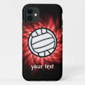 Volleybal, rood Case-Mate iPhone case (Achterkant)