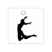 volleybal rubberstempel (Afrduk)