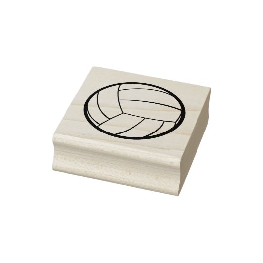 volleybal rubberstempel (Stempel)