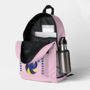 Volleybal rugzakken Girly blauw Roos Roze sportief