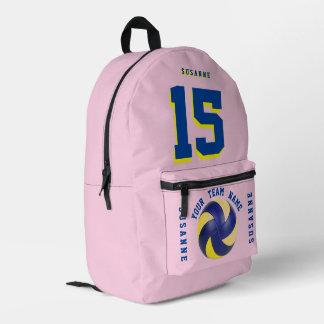 Volleybal rugzakken Meisjes blauw Roos Roze sporti