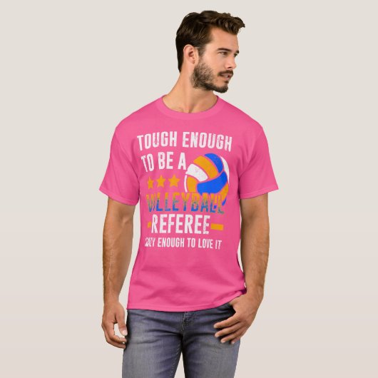 Volleybal Scheidsrechter - Volleybal Ref T-shirt (Voorkant volledig)
