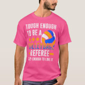Volleybal Scheidsrechter - Volleybal Ref T-shirt (Voorkant)