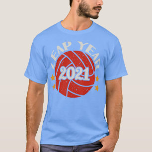 Volleybal schrikkeljaar 2021 t-shirt