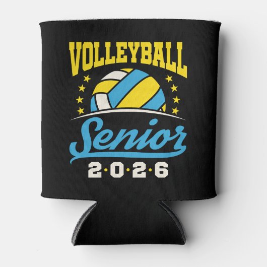 Volleybal senior 2026 blikjeskoeler (Voorkant)