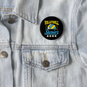 Volleybal Senior 2026 Ronde Button 5,7 Cm (In situ)