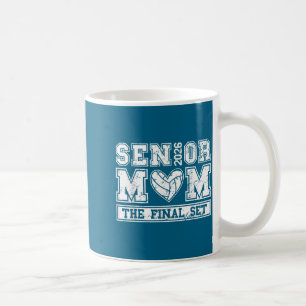 Volleybal Senior Moeder Klas 2026 Grafische Kunst Koffiemok