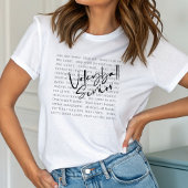 Volleybal Senior Motivatie zinnen Typografie T-shirt