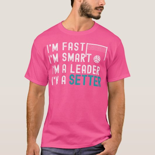 Volleybal Setter Funny Ich Bin Ein Setter Gezegden T-shirt (Voorkant)