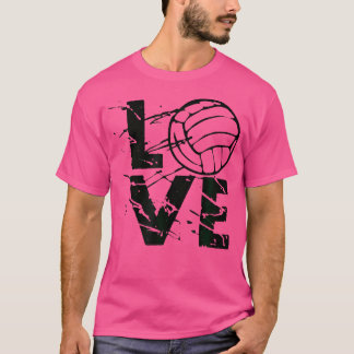 Volleybal Shirt - Love Girls Moms Hot Served Play
