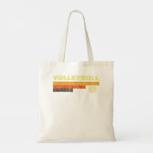  volleybal Shirt Retro Gifts Team Coach Lo Tote Bag (Achterkant)