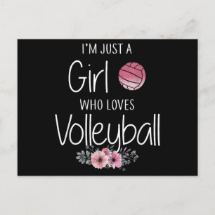 Volleybal Shirt voor meisjes Tiener Vrouwen Schatt Feestdagenkaart