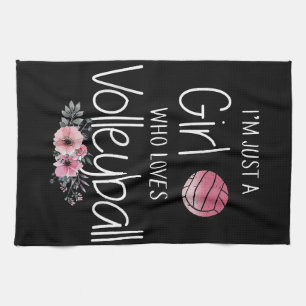 Volleybal Shirt voor meisjes Tiener Vrouwen Schatt Theedoek