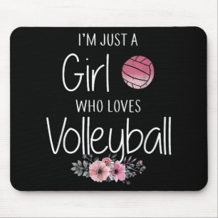 Volleybal shirt voor meisjes tieners vrouwen Schat Muismat