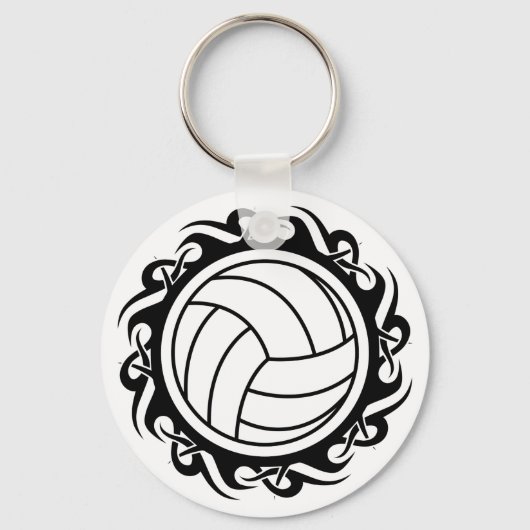 volleybal sleutelhanger (Voorkant)