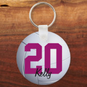 Volleybal-Sleutelhanger voor sport Sleutelhanger (Voorkant)