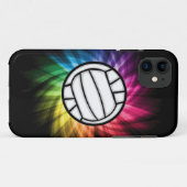 Volleybal; Spectrum Case-Mate iPhone Case (Achterkant (horizontaal))