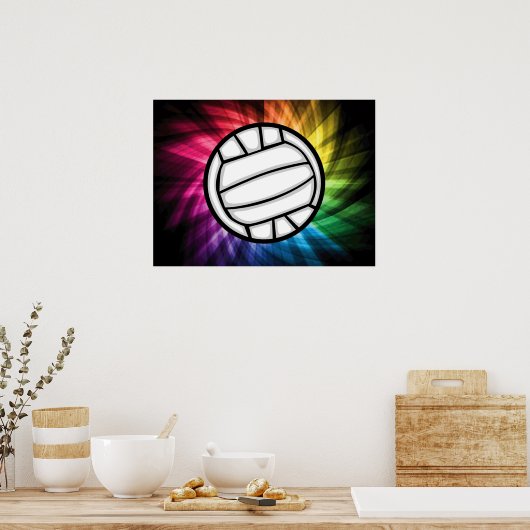 Volleybal; Spectrum Poster (Keuken)