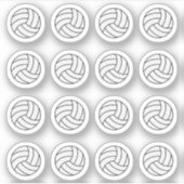 Volleybal Spel Dag Sport Herinnering Planner Sticker (Voorkant)