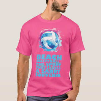 Volleybal Speler Coach Opleiding Spel Strand Volle T-shirt