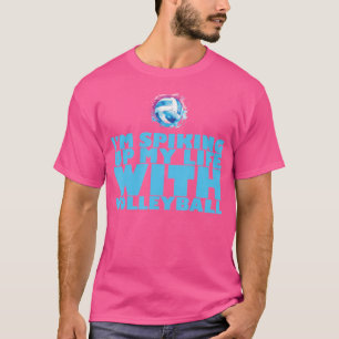 Volleybal Speler Coach Opleiding Spel Strand Volle T-shirt