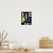 Volleybal Speler Team Foto Aangepast Sport Senior Poster (Keuken)