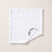 Volleybal Sport Bad Decor NAAM Nummer Leuk Handdoek (Wasdoekje)