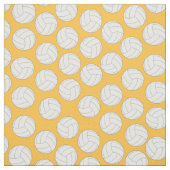 Volleybal Sport Goud Stof (Swatch)