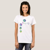 Volleybal: Stop het op! T-shirt (Voorkant volledig)