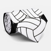 Volleybal () stropdas (Opgerold)