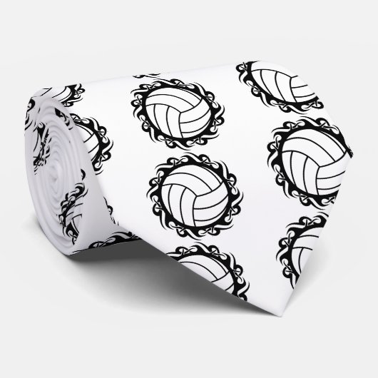 volleybal stropdas (Opgerold)