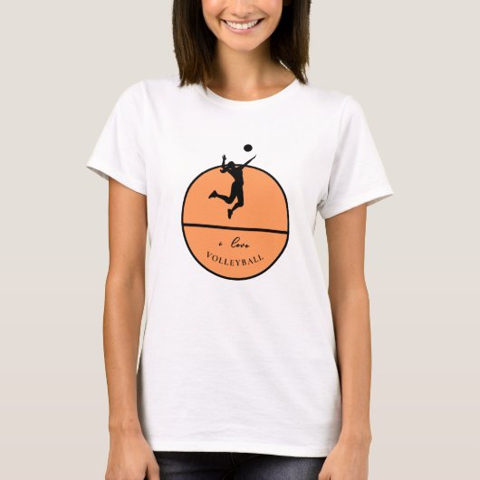 volleybal t-shirt (Voorkant)