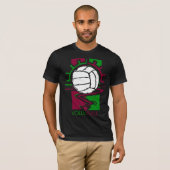  volleybal t-shirt (Voorkant volledig)