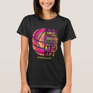 Volleybal T Shirt Tiener Meisjes Vrouwen Christeli