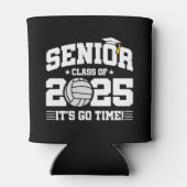 Volleybal Team Klasse 2025 Afstuderen Senior 2025 Blikjeskoeler (Achterkant)