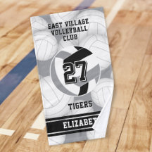 Volleybal team kleuren met atleet naam