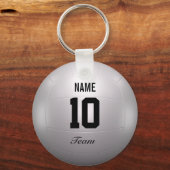 Volleybal Team Sport Sleutelhanger (Achterkant)