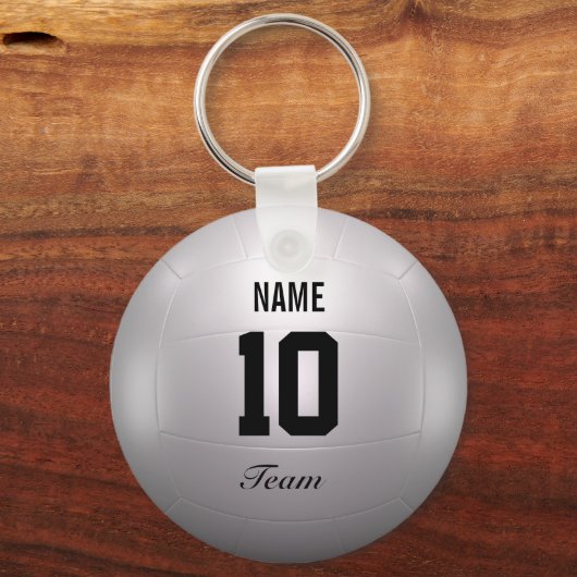 Volleybal Team Sport Sleutelhanger (Achterkant)