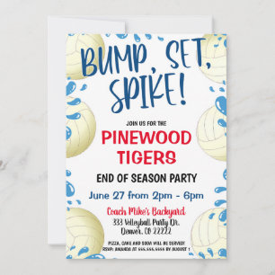 VOLLEYBAL TEAM UITNODIGING