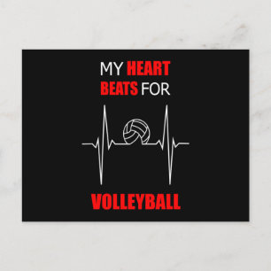 Volleybal Team Volleybal Speler Strand Gift Idee Briefkaart