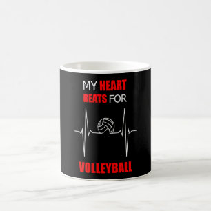 Volleybal Team Volleybal Speler Strand Gift Idee Koffiemok