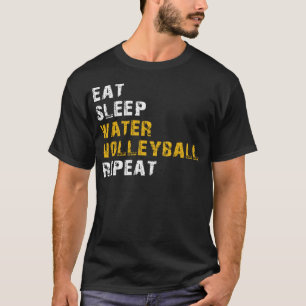volleybal uit slaapwater t-shirt
