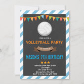 Volleybal uitnodiging poster (Voorkant)