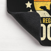 Volleybal vader als een gewone vader, maar koeler  muismat (Hoek)