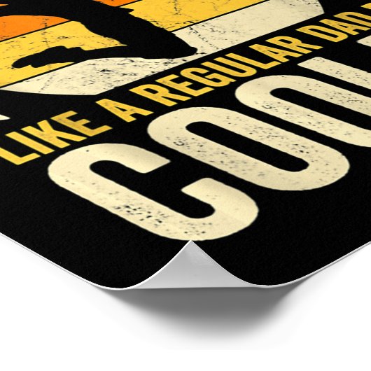 Volleybal vader als een gewone vader, maar koeler  poster (Hoek)