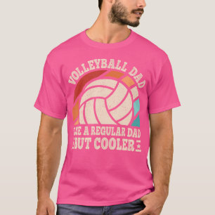 Volleybal vader als een gewone vader, maar koelere t-shirt